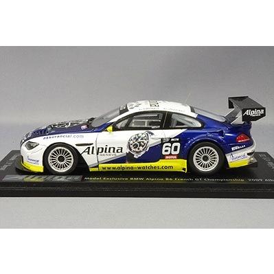 ミニカー/完成品 アルピナ チーム特注 スパーク 1/43 BMW アルピナ B6 2009 French GT Championship #60 D.Lunardi / R.Brandelaの画像