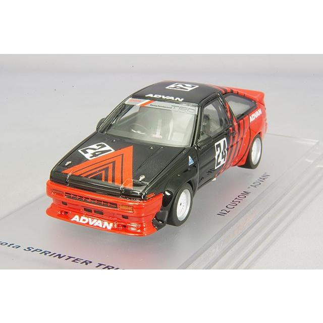 ミニカー/完成品 ENIF 1/43 トヨタ スプリンター トレノ N2仕様 1986