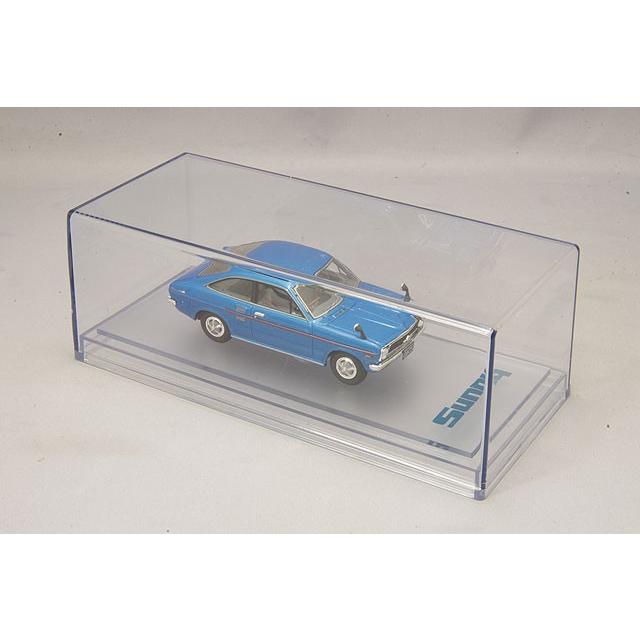 ミニカー/完成品 ENIF 1/43 日産 サニー 1200 GX5 クーペ 1972年型 ブルーメタリックの画像