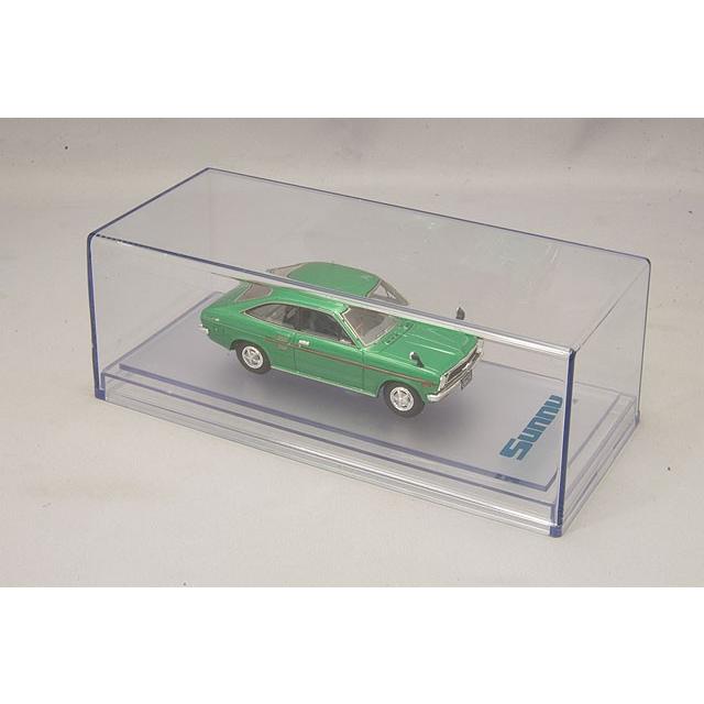 ミニカー/完成品 ENIF 1/43 日産 サニー 1200 GX5 クーペ 1972年型 グリーンメタリックの画像