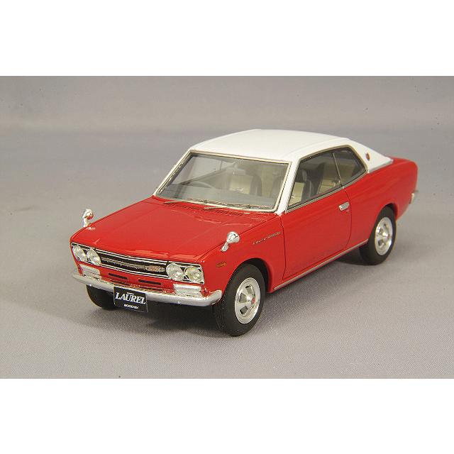 ローレル ハードトップ 2000SGX イグニッションモデル×トミーテック ミニカー/完成品 ENIF 1/43 日産 ローレル 2000GX 2ドア ハードトップ