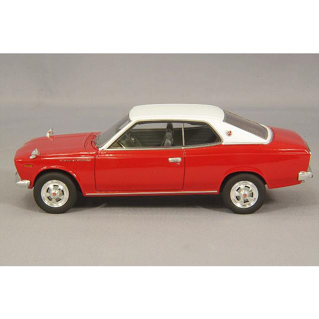 ミニカー/完成品 ENIF 1/43 日産 ローレル 2000GX 2ドア ハードトップ 1970年型 バイタルレッド レザートップ仕様の画像