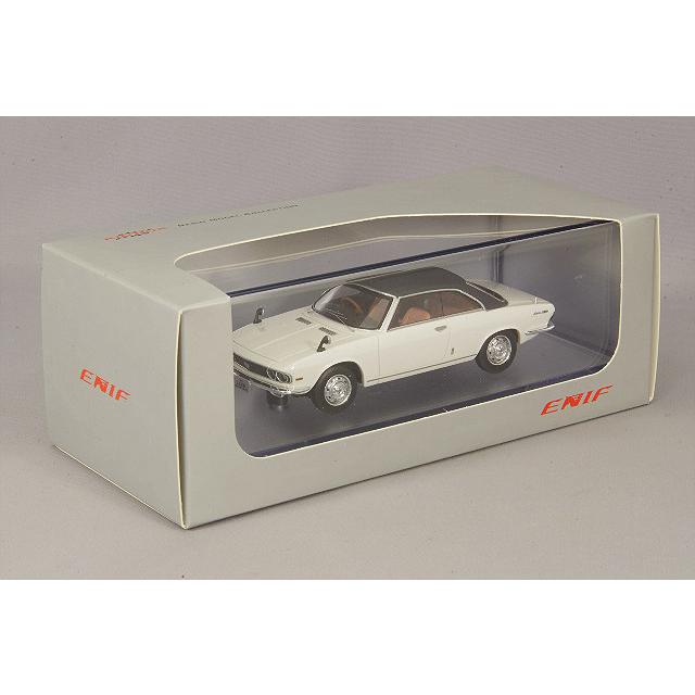 ミニカー/完成品 ENIF 1/43 マツダ ルーチェ ロータリークーペ 1969年型 アイガーホワイト/レザートップの画像