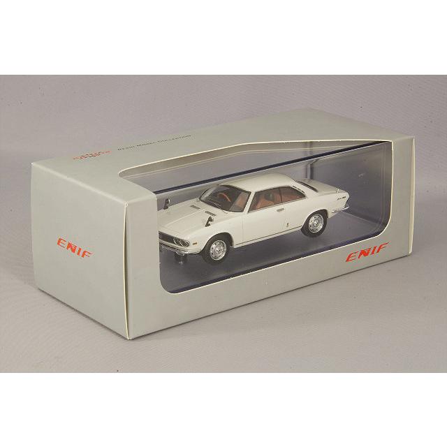 ミニカー/完成品 ENIF 1/43 マツダ ルーチェ ロータリークーペ 1969年型 アイガーホワイトの画像