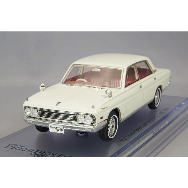 ミニカー/完成品 ENIF 1/43 日産 プレジデント H150 Y40-D 1965年型 ホワイト