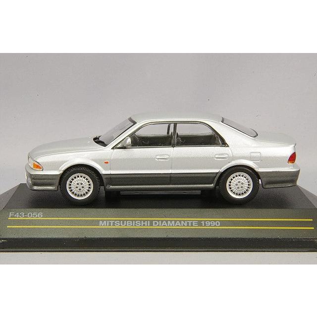 ミニカー/完成品 First43 1/43 三菱 ディアマンテ 1990 シルバー