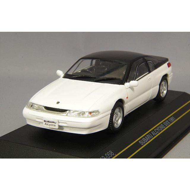 ミニカー/完成品 First43 1/43 スバル アルシオーネ SVX 1991 ホワイト