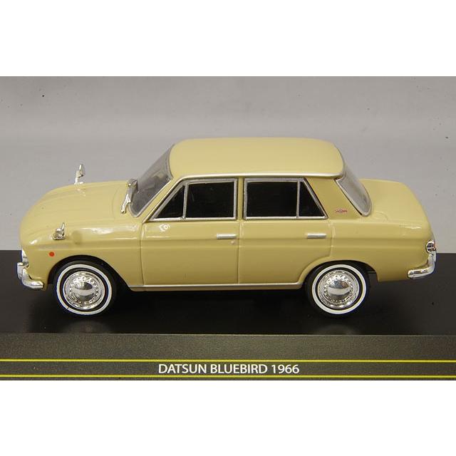 ミニカー/完成品 First43 1/43 日産 ブルーバード 410 1963 ベージュ
