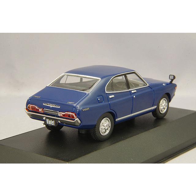 ミニカー/完成品 First43 1/43 日産 バイオレット 1973 ブルー