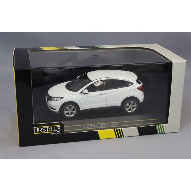 ミニカー/完成品 First43 1/43 ホンダ ヴェゼル 2015 ホワイト