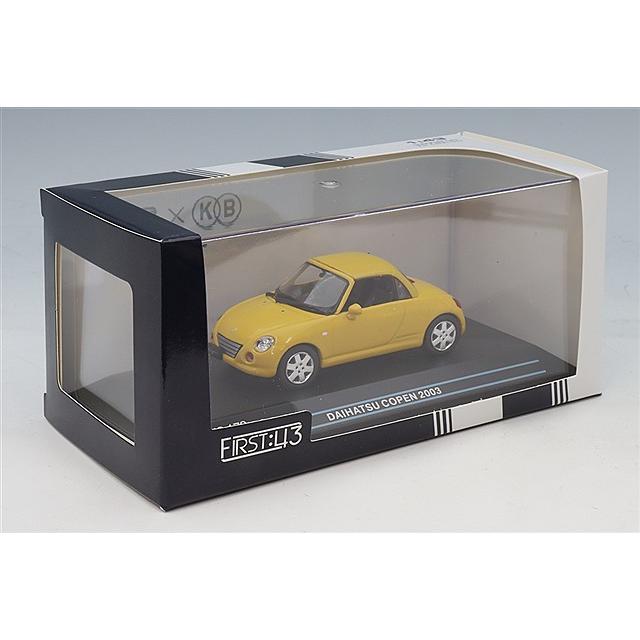 First43 1/43 ダイハツ コペン 2003 イエロー : キッドボックス Yahoo