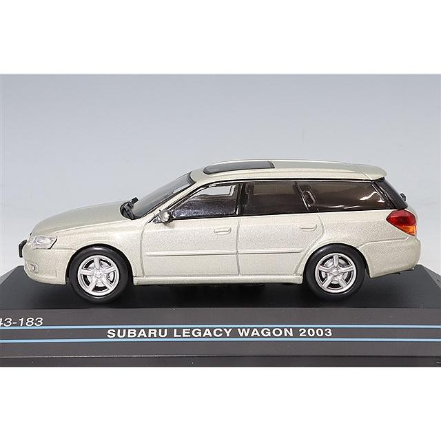 First43 1/43 スバル レガシィ ワゴン 2003 シルバー : キッドボックス