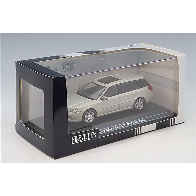 First43 1/43 スバル レガシィ ワゴン 2003 シルバー : キッドボックス