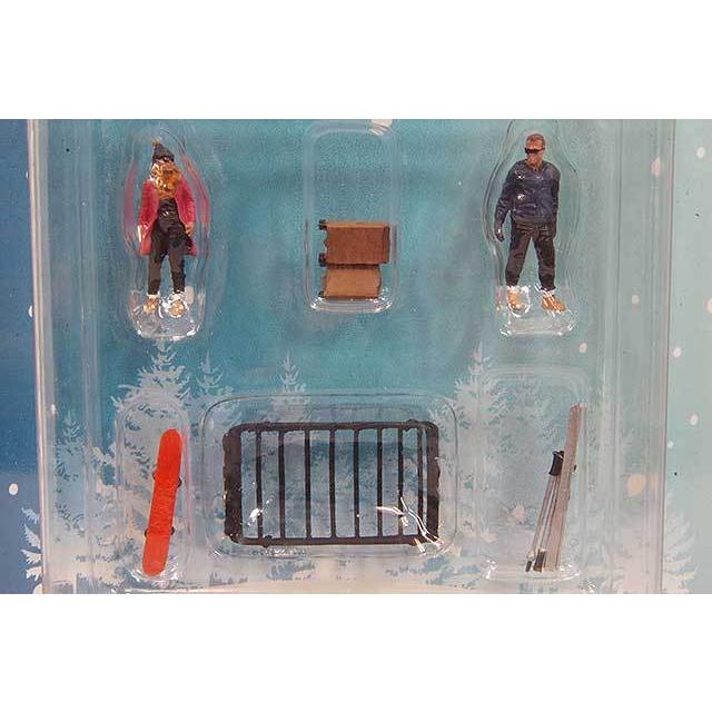 ミニカー/完成品 Mijo特注 アメリカンジオラマ フィギュアセット 1/64