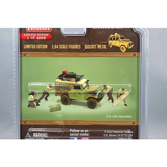 N*s様 TEAM YORUMO オフロードミニカーセット ミニカー/完成品 Mijo特注 アメリカンジオラマ 1/64 オフロード