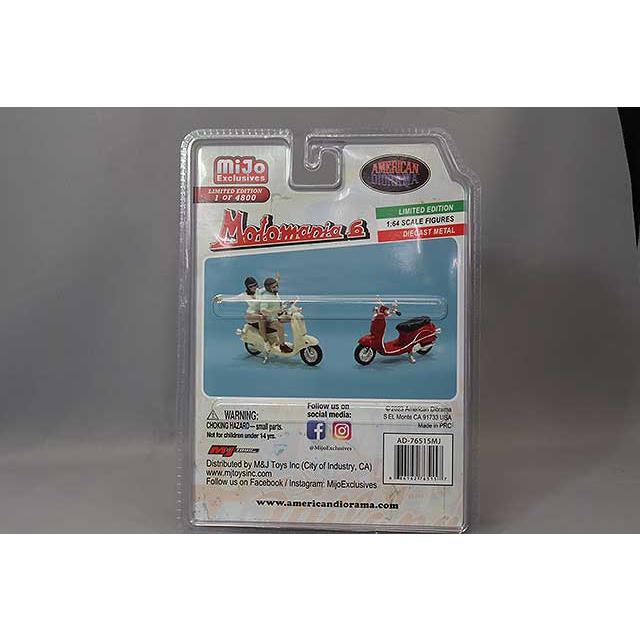 ミニカー/完成品 Mijo特注 アメリカンジオラマ フィギュアセット 1/64
