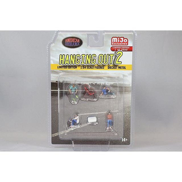 ミニカー/完成品 Mijo特注 アメリカンジオラマ フィギュアセット 1/64
