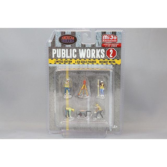 ティーケー・プランニング 685457402920 AD−76519MJ ターマックワークス 1／64 Figure Set − Public Wor