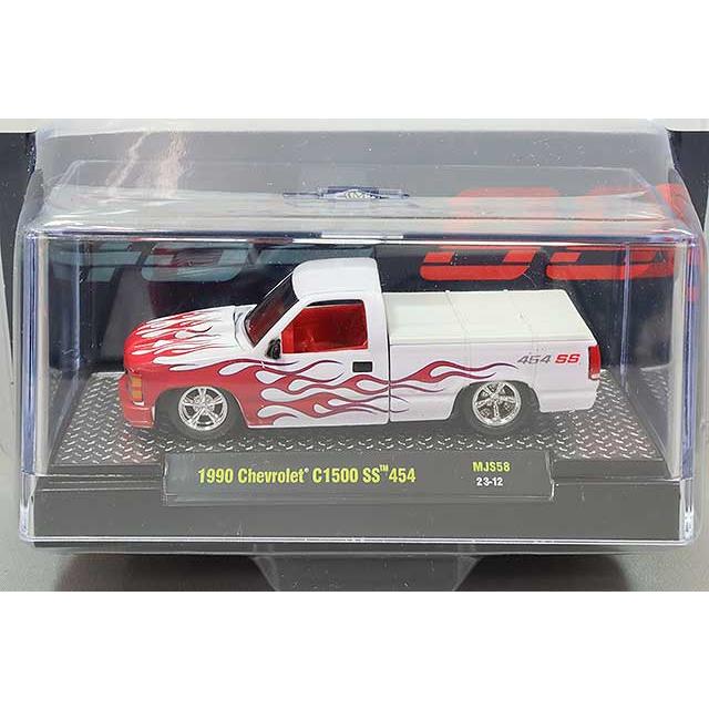 ミニカー/完成品 Mijo特注 M2マシーン 1/64 1990 シボレー C1500 SS454