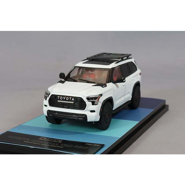 DiecastTalk x Lamley特注】 GCD 1/64 トヨタ セコイア TRD PRO アイス