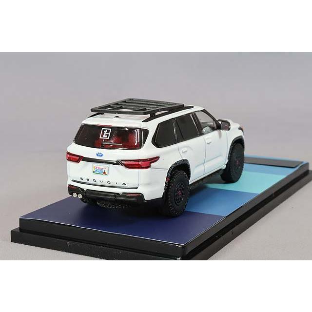 DiecastTalk x Lamley特注】 GCD 1/64 トヨタ セコイア TRD PRO アイス