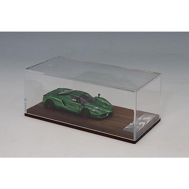 Finclassically 1/64 フェラーリ エンツォ クロームカーボングリーン