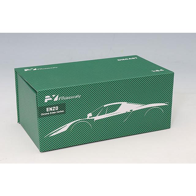 Finclassically 1/64 フェラーリ エンツォ クロームカーボングリーン