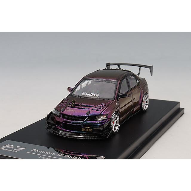 エドワーズ製 Horizon 改造品 Finclassically 1/64 三菱 ランサー エボリューション 9 改 カメレオン