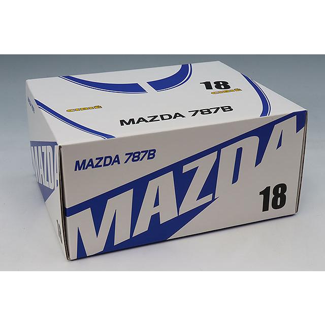 MOTORHELIX 1/64 マツダ 787B 1991 ルマン24H 6位 #18 D.ケネディ/S