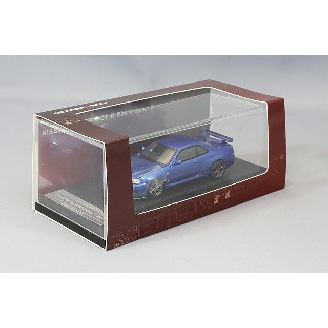 MOTORHELIX 1/64 日産 スカイライン GT-R R34 V-SpecII ベイサイド