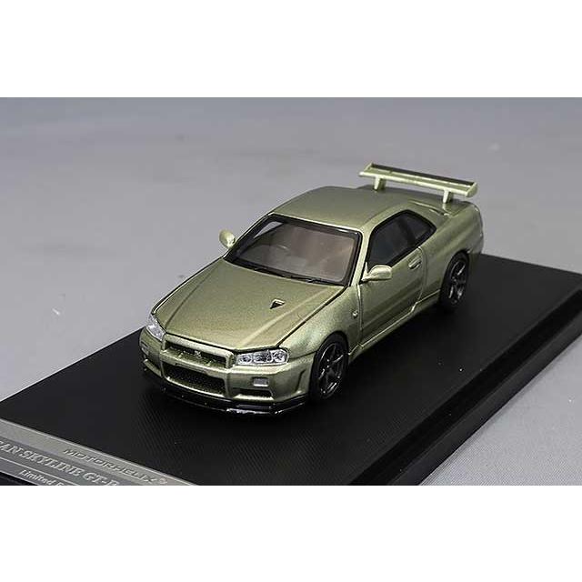MOTORHELIX 1/64 日産 スカイライン GT-R (R34) V Spec II ミレニアム
