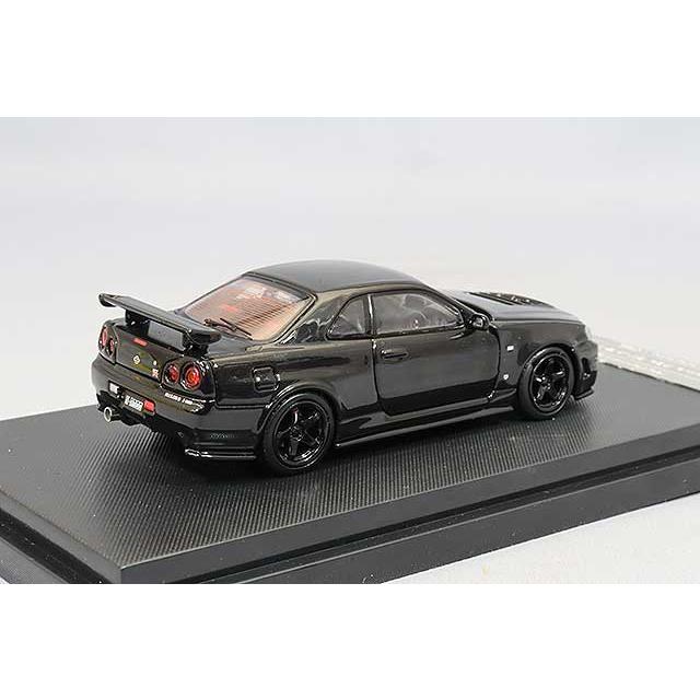 MOTORHELIX 1/64 日産 スカイライン GT-R R34 Z-TUNE ブラックパール