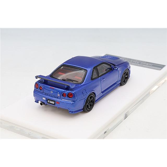 MOTORHELIX 1/64 ニスモ R34 GT-R Z-tune ベイサイドブルー : キッド