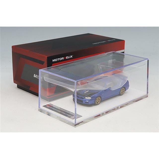 MOTORHELIX 1/64 日産 スカイライン GT-R (R34) V-SPEC II