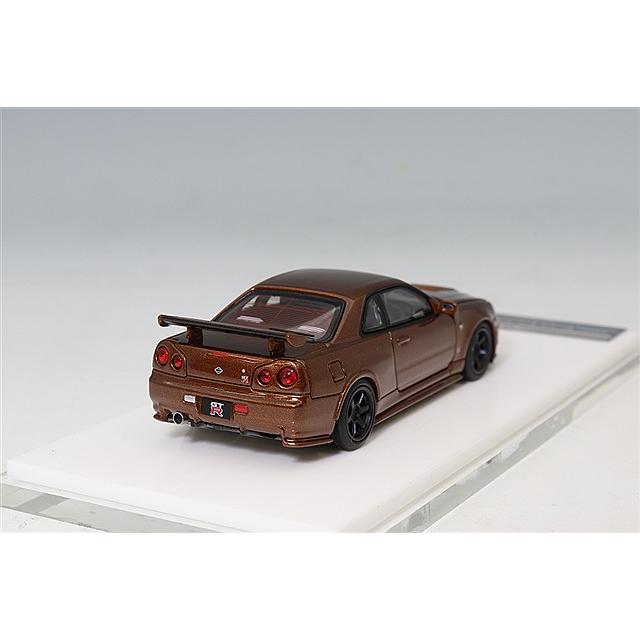 海外並行品 MOTORHELIX 1/64 日産 スカイライン GT-R (R34) メタリック
