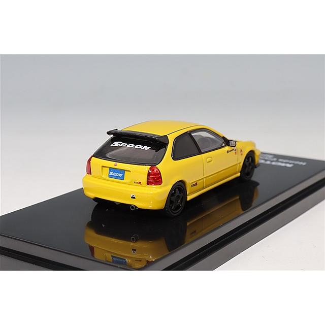 ダイワ　イエローピクシー　スペシャル機 MOTORHELIX 1/64 ホンダ シビック タイプR (EK9) Spoon サンライト