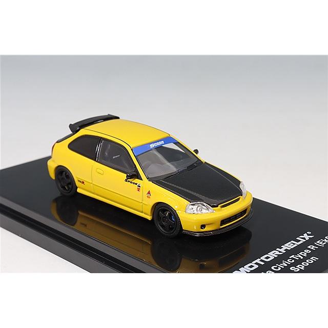 MOTORHELIX 1/64 ホンダ シビック タイプR (EK9) Spoon サンライト