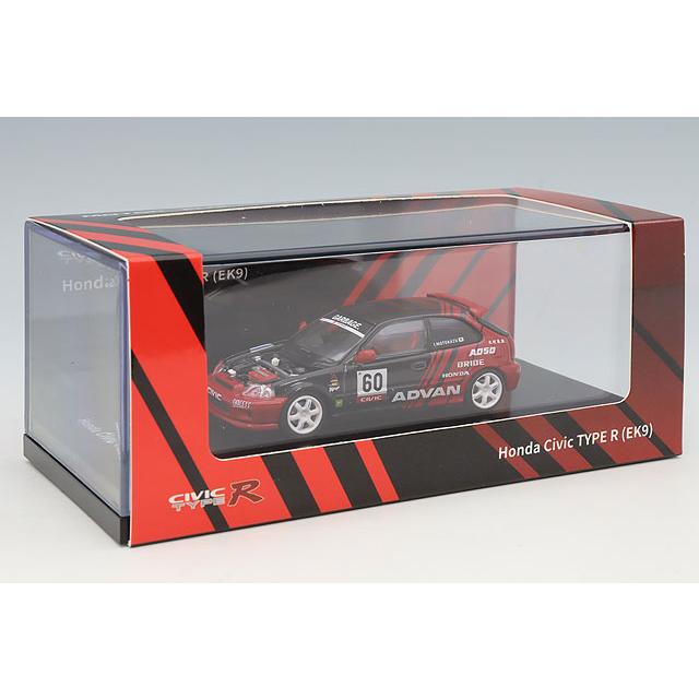 MOTORHELIX 1/64 ホンダ シビック タイプ R (EK9) Advan Livery
