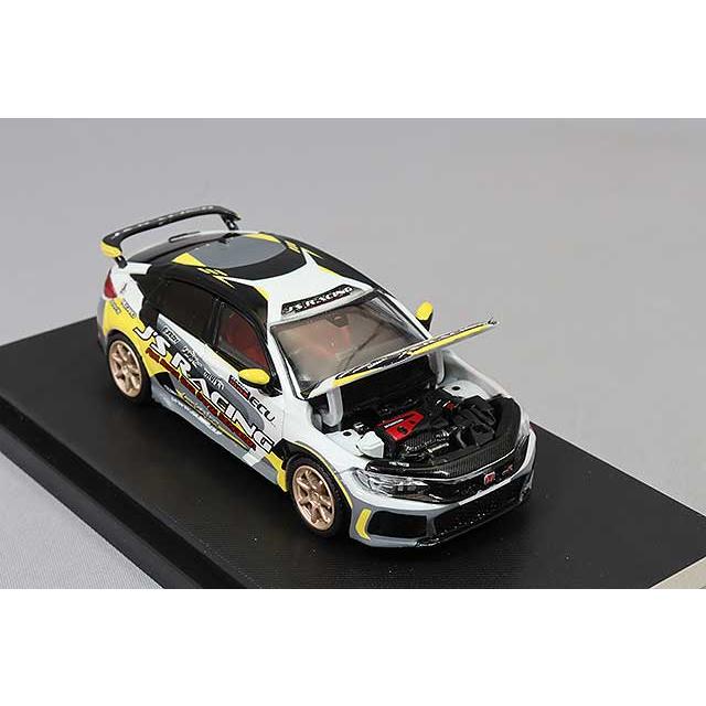 MOTORHELIX 1/64 ホンダ シビック タイプR FL5 J's Racing パール