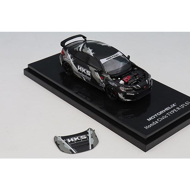 MOTORHELIX 1/64 ホンダ シビック タイプR (FL5) HKS リバリー マット