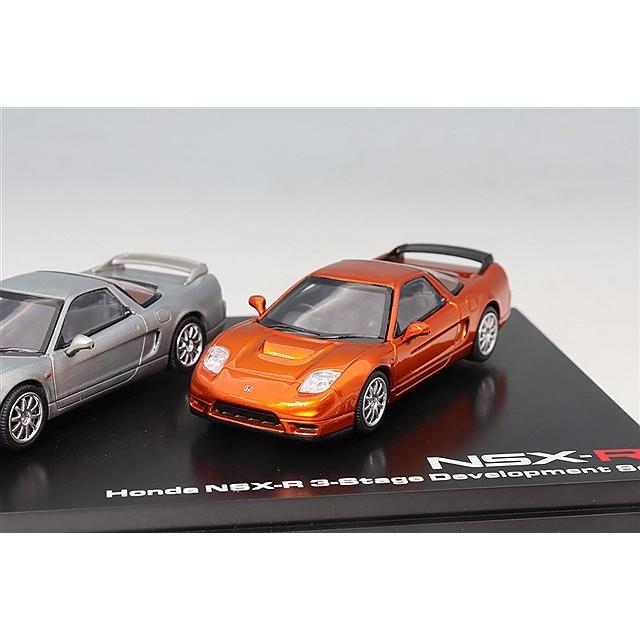 海外並行品 MOTORHELIX 1/64 ホンダ NSX-R 3段階デベロップメント 3台