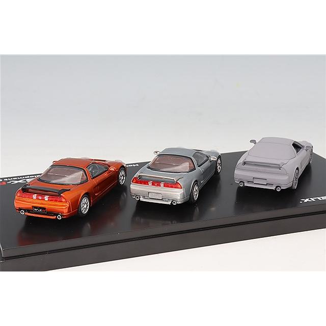 海外並行品 MOTORHELIX 1/64 ホンダ NSX-R 3段階デベロップメント 3台