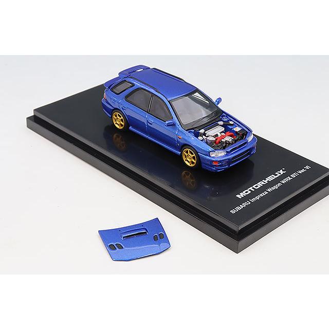 MOTORHELIX 1/64 スバル インプレッサ ワゴン WRX STi Ver. VI ラリー