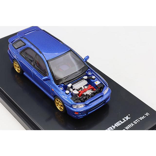 MOTORHELIX 1/64 スバル インプレッサ ワゴン WRX STi Ver. VI ラリー