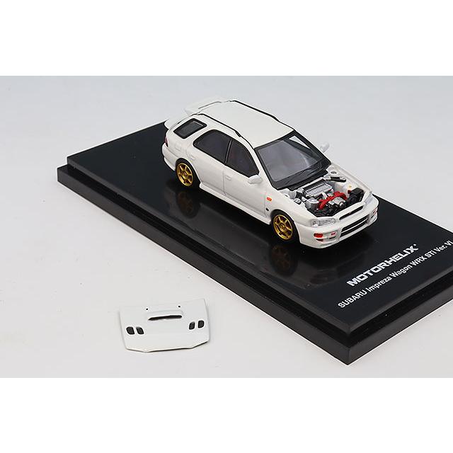 MOTORHELIX 1/64 スバル インプレッサ ワゴン WRX STi Ver. VI ラリー