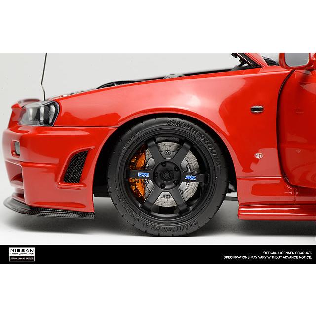 MOTORHELIX 1/18 日産 スカイライン GT-R (R34) カスタマイズVer