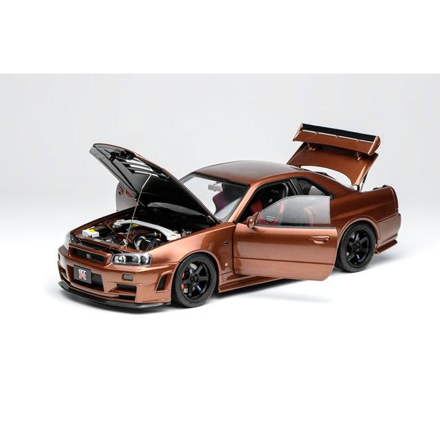 MOTORHELIX 1/18 日産 スカイライン GT-R (R34) カスタマイズVer