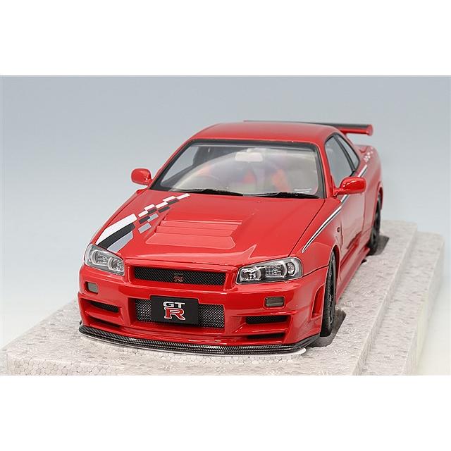 Nissan Skyline GT-R R34 1/18 サイズ、ケース付き Nissan Skyline GT-R R34 1/18 サイズ、ケース付き Autoart 1/18