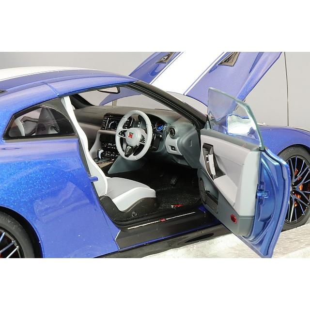 日産正規品 R35 GT-R 湾岸ブルー ミニカー MOTORHELIX 1/18 日産 GT-R R35 50thアニバーサリー 湾岸ブルー