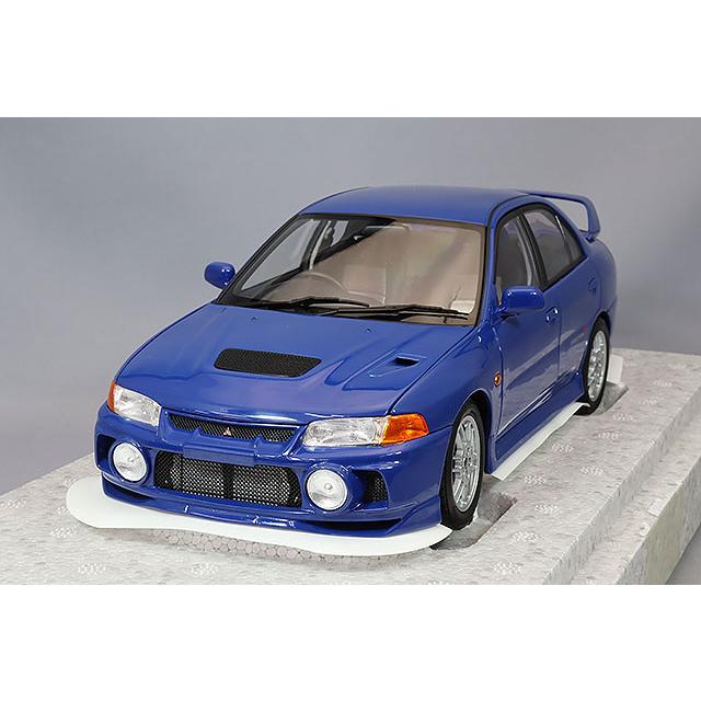 MITSUBISHI　ランサーエボリューションIV　ブルー　1/18 MOTORHELIX 1/18 三菱 ランサーエボリューション IV Icelle ブルー